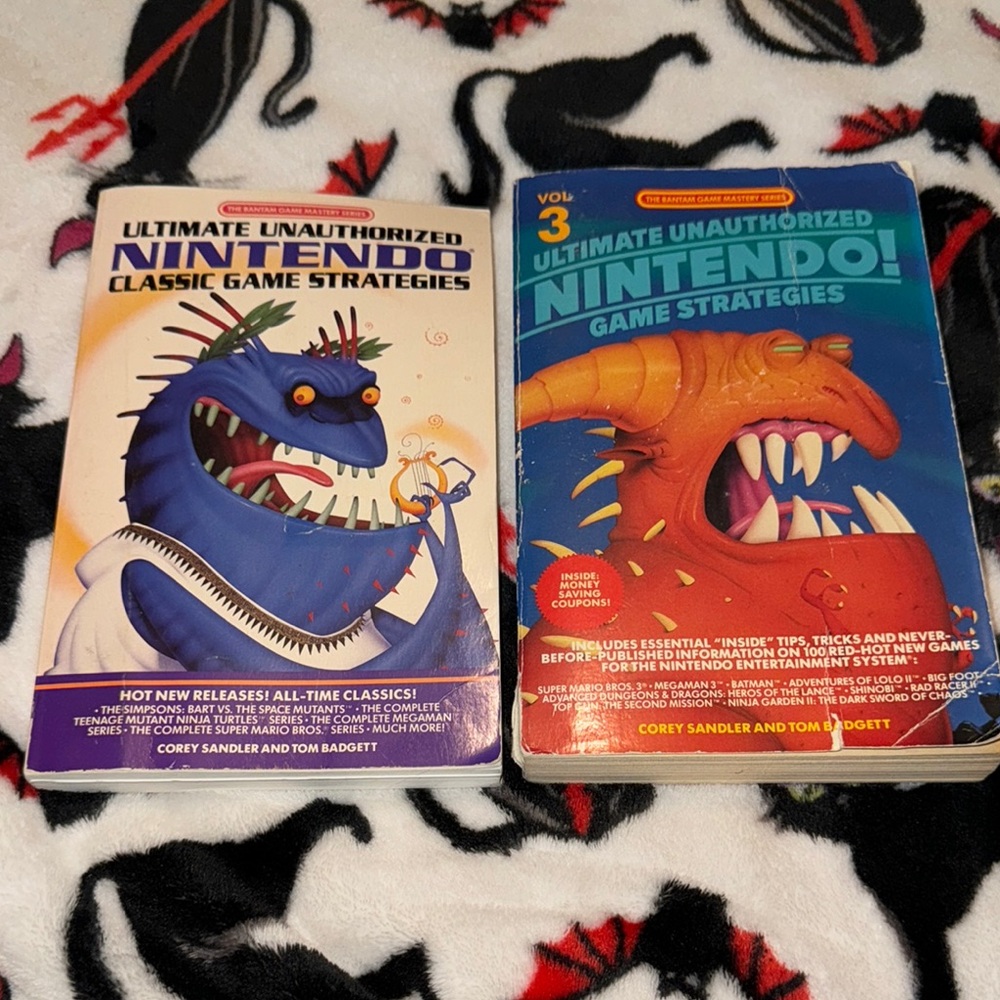 Nintendo Vintage Ultimate Game Strategies Guide Books